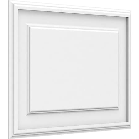 Ekena Millwork Legacy Raised Panel Decorative Wall Panel, 22"W x 16"H x 5/8"P WALP22X16X062LEG